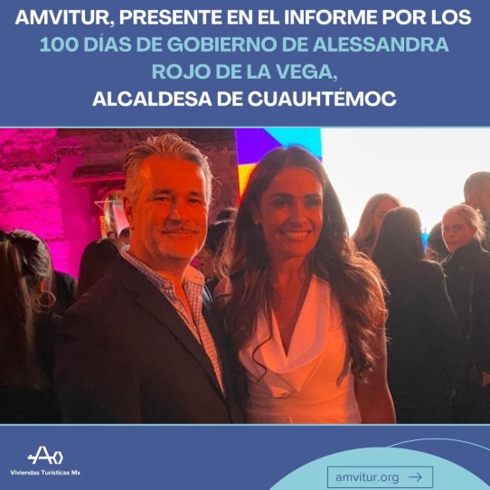 AMVITUR PRESENTE EN INFORME ALESSANDRA ROJO